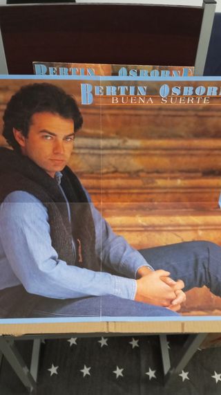 Bertín Osborne 'Buena Suerte' LP 1985