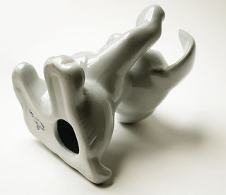 FIGURA DISNEY PERRO DAMA Y EL VAGABUNDO AÑOS 50