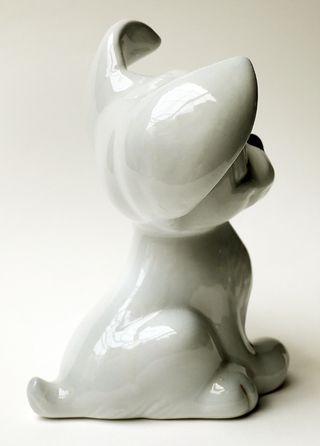 FIGURA DISNEY PERRO DAMA Y EL VAGABUNDO AÑOS 50