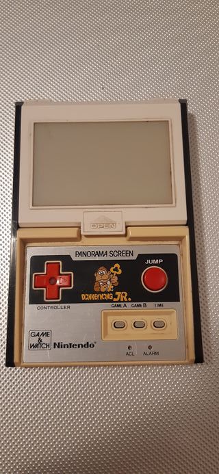 Panorama screen donkey kong jr game & watch