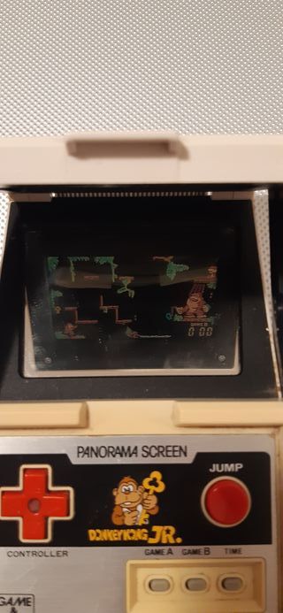 Panorama screen donkey kong jr game & watch