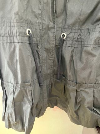 Gabardina negra mujer Morgan