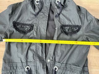 Gabardina negra mujer Morgan