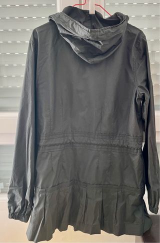 Gabardina negra mujer Morgan