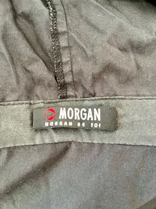 Gabardina negra mujer Morgan