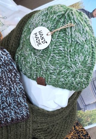 Berretto uomo 100% lana fatto a mano