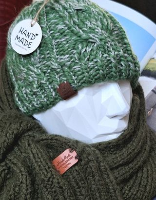 Berretto uomo 100% lana fatto a mano