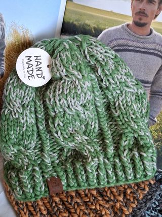 Berretto uomo 100% lana fatto a mano