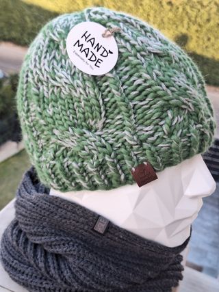 Berretto uomo 100% lana fatto a mano