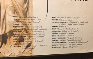 Cofanetto 12 vinili vintage musica classica