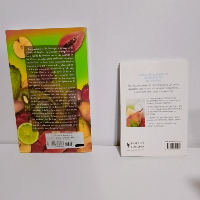 FRUTOTERAPIA Y TABLA DE ALIMENTOS