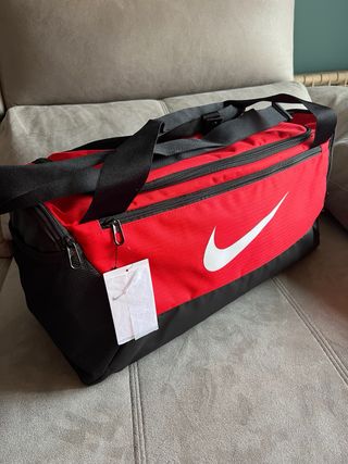 Bolsa de deporte macuto nike roja nueva 