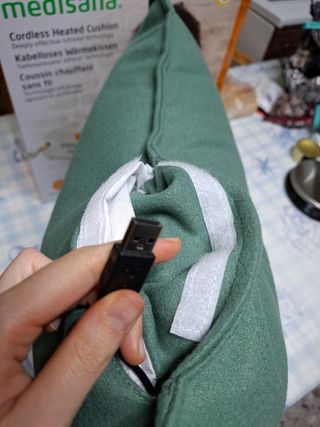 Cojín almohada eléctrica