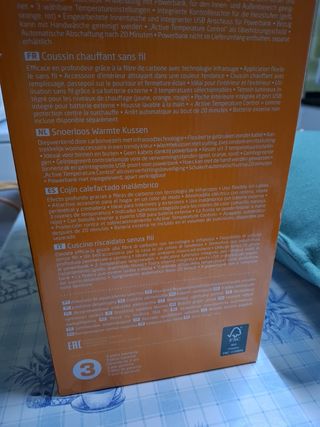 Cojín almohada eléctrica