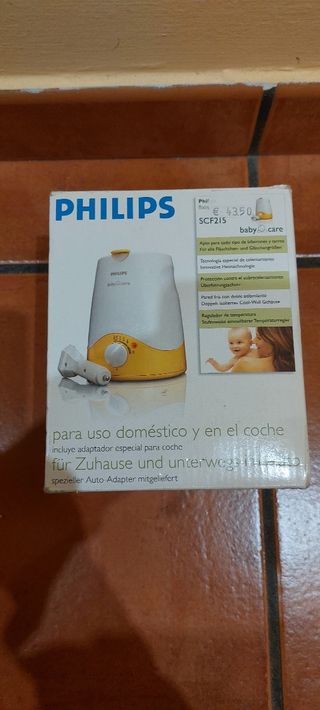 Calienta biberones portatil
