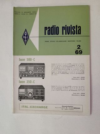 RADIO RIVISTA ham elettronica 1969 rara