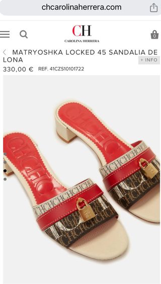 Sandalias Carolina Herrera NUEVAS