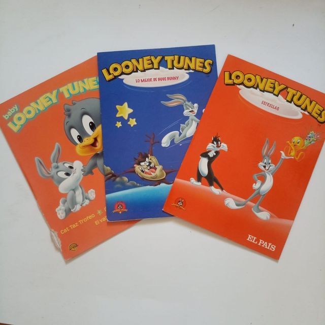 Lote 3 DVDs Looney Tunes