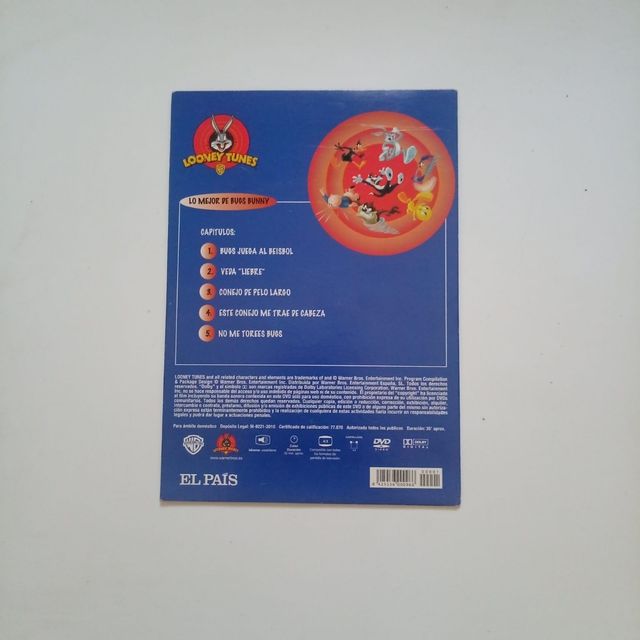 Lote 3 DVDs Looney Tunes