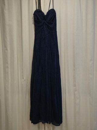 Vestido de fiesta azul