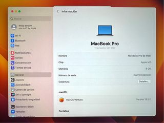MacBook Pro 13” M2 2022