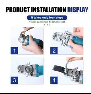 Conversor amoladora lijadora sierra