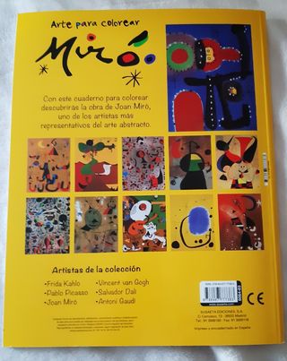 Arte para colorear Miró 