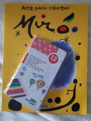 Arte para colorear Miró 