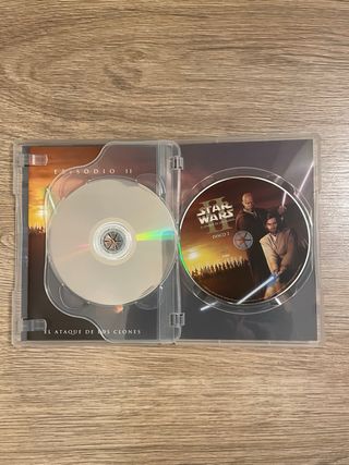 Dvd Star Wars El ataque de los clones