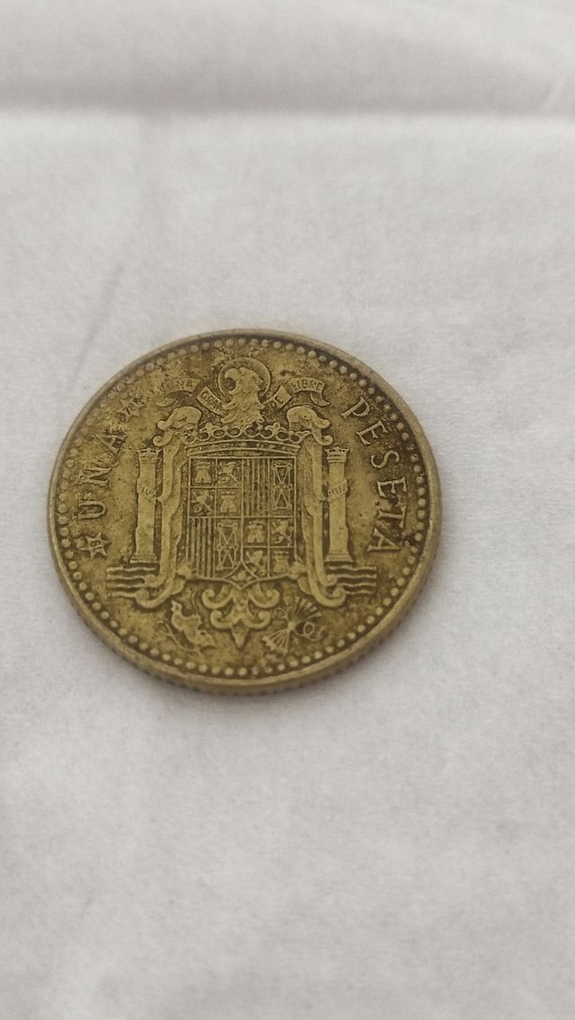 Moneda 1 peseta 1975 Estrella 78