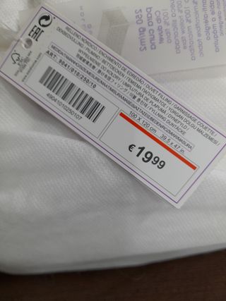 Relleno Nórdico Cuna 120×60 Zara