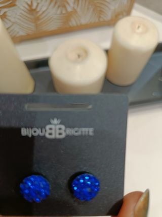 Pendientes de brillante 