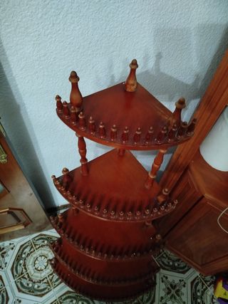 Estantería de esquina