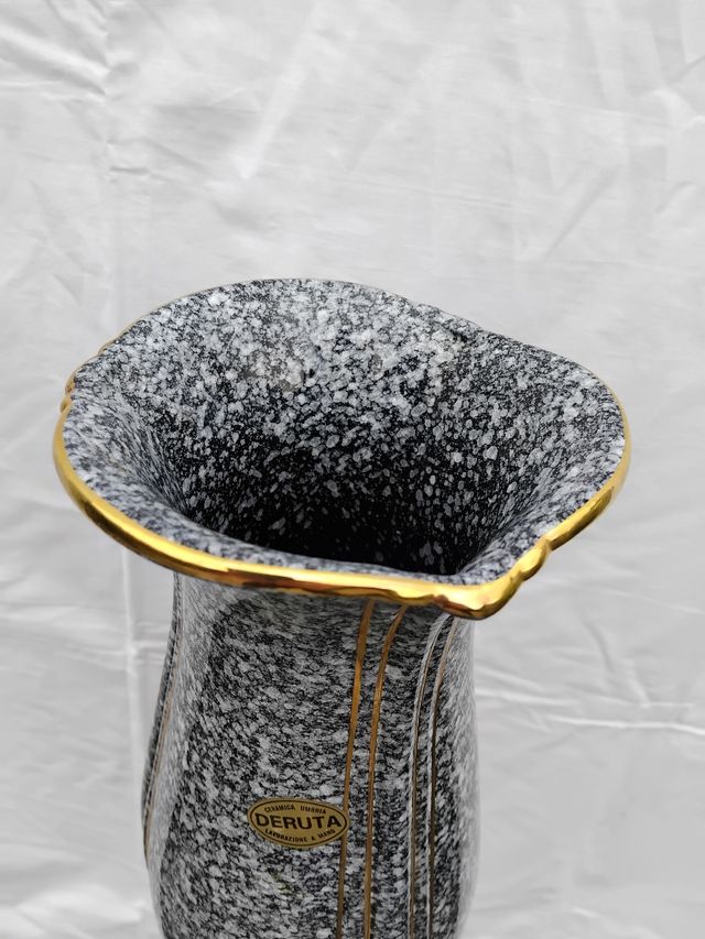 Vaso ceramica Deruta, altezza 30 cm