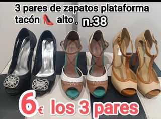 Zapato tacón 👠 plataforma 