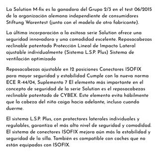 Silla para coche CIBEX MFIX