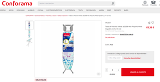 Tabla Planchar Vileda