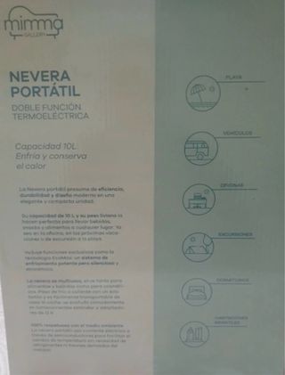 Nevera portatil