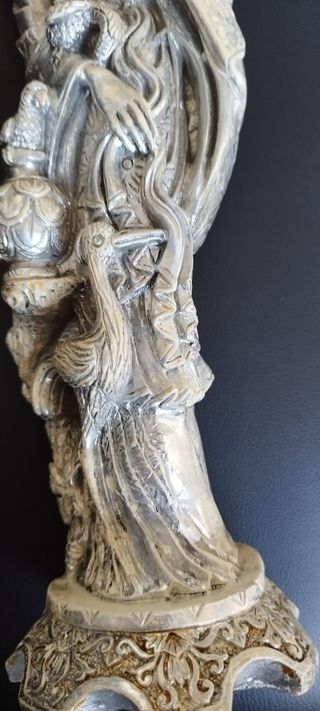 Statua cinese vintage H 37 cm