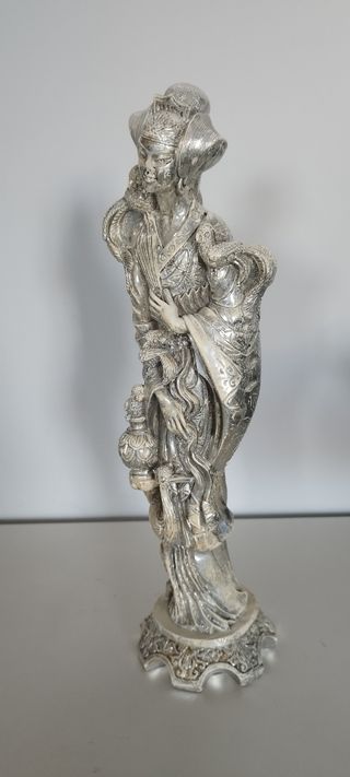 Statua cinese vintage H 37 cm