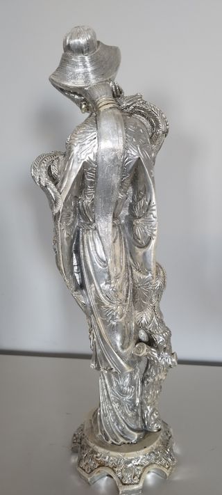 Statua cinese vintage H 37 cm