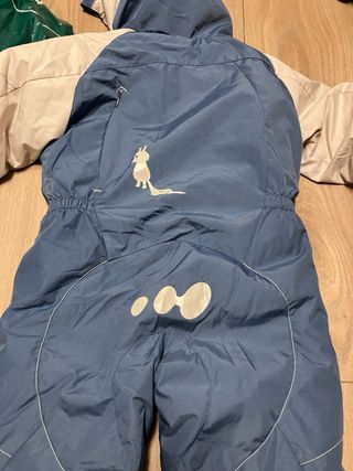 Mono nieve esquiar capucha decathlon 4 años