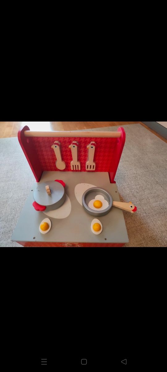 Cocinita plegable de madera Janod