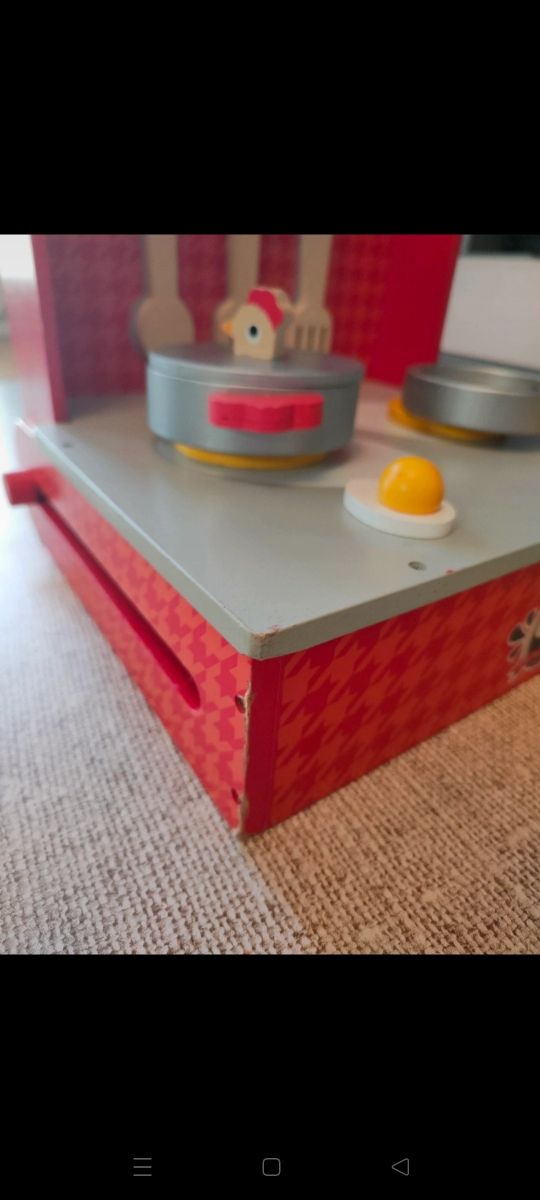 Cocinita plegable de madera Janod