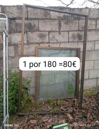 Ventana puerta  dd aluminio reja de hierro como nu