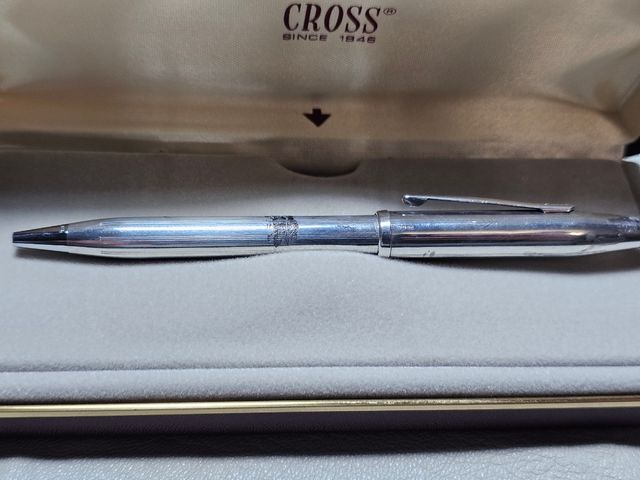 Bolígrafo Cross plata 925