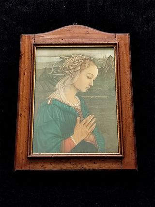 Quadro reprodução pintura Madonna de Filippo Lippi