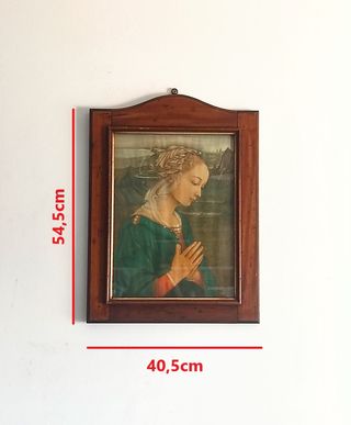 Quadro reprodução pintura Madonna de Filippo Lippi