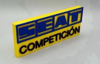 Cartel Seat competicion