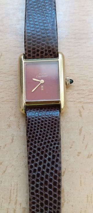Must de cartier 18k vintage